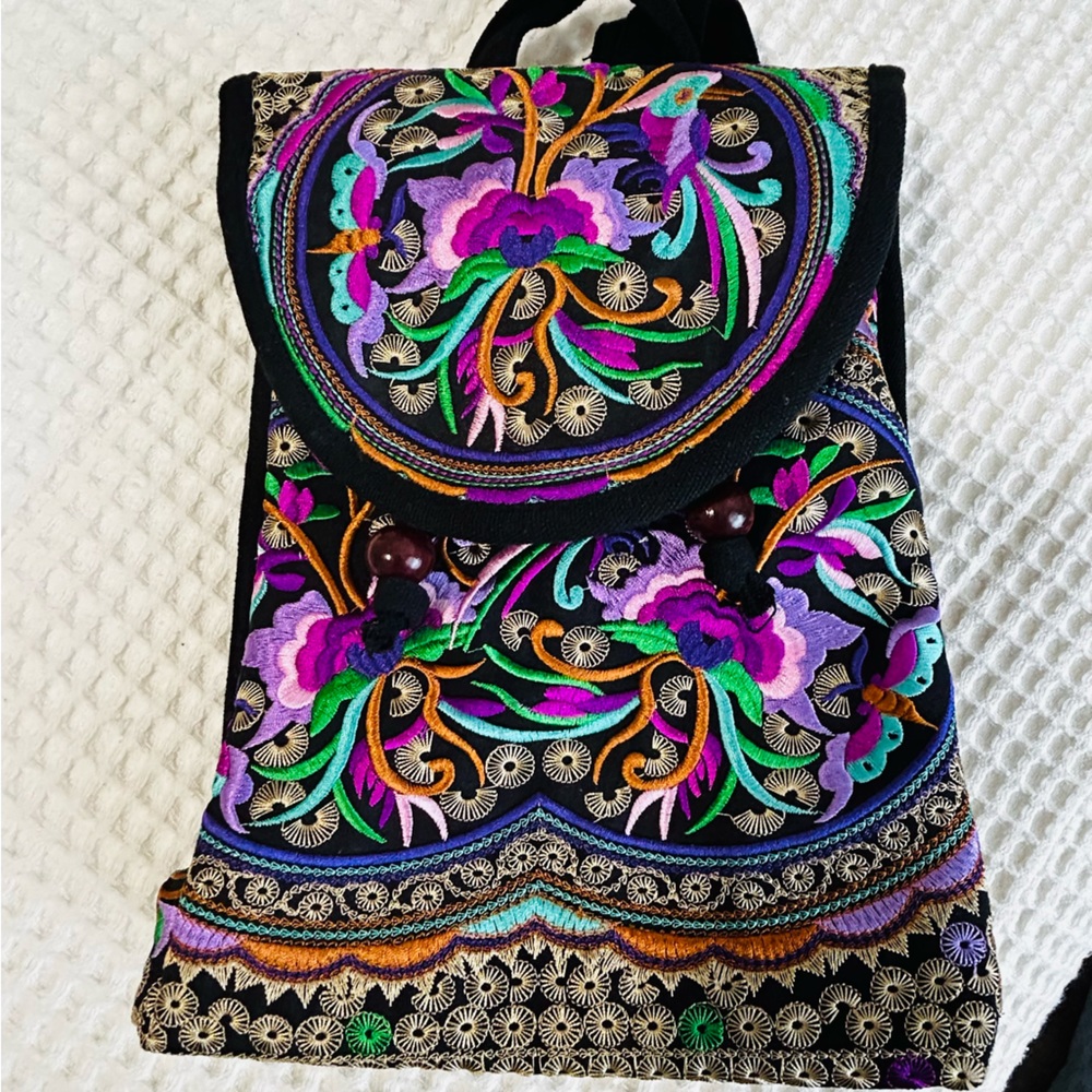 Goodhan Vintage Embroidered backpack NWOT